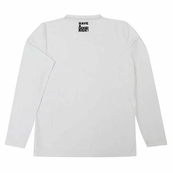 Assos Langarmshirt "Sponsor Yourself" Weiss | Starcycles.de – Bild 2