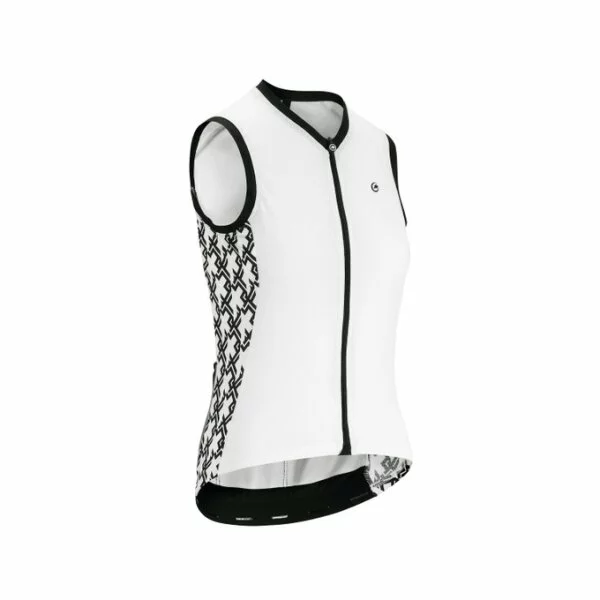 Assos UMA GT NS Lady Radtrikot ärmellos Holywhite – Bild 2