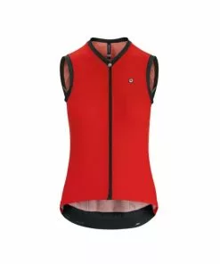 Assos UMA GT NS Lady Radtrikot ärmellos National Red