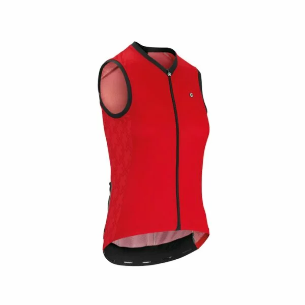 Assos UMA GT NS Lady Radtrikot ärmellos National Red – Bild 2