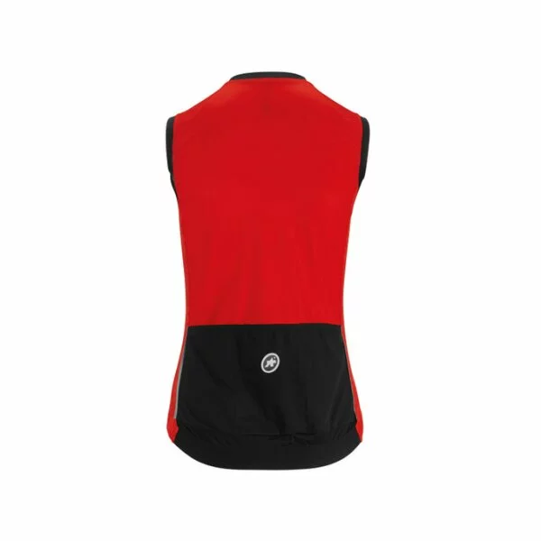Assos UMA GT NS Lady Radtrikot ärmellos National Red – Bild 3
