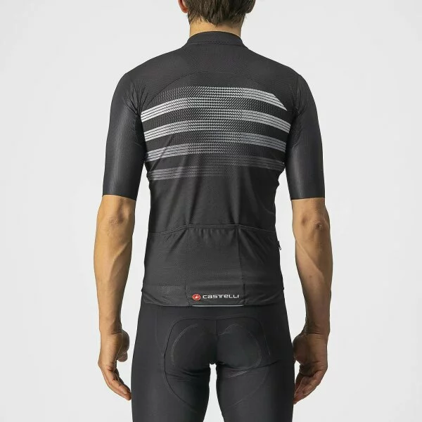 Castelli Endurance Pro Jersey Light Black / White Grey – Bild 2