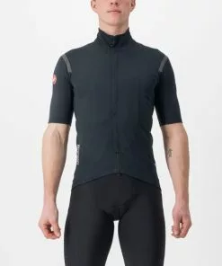 Castelli Gabba RoS Kurzarmtrikot Ocean Blue/malachite Green-pla