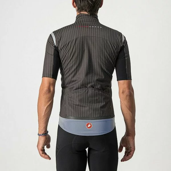 Castelli Gabba RoS Kurzarmtrikot Charcoal/pinstripe – Bild 2