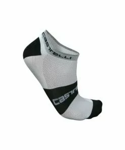 Castelli Lowboy Sock White/black
