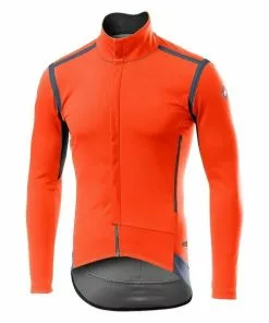 Castelli Perfetto ROS Long Sleeve Langarmtrikot Orange