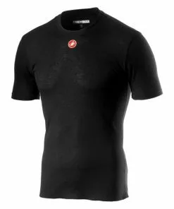 Castelli Prosecco R SS Radunterhemd Kurzarm Schwarz
