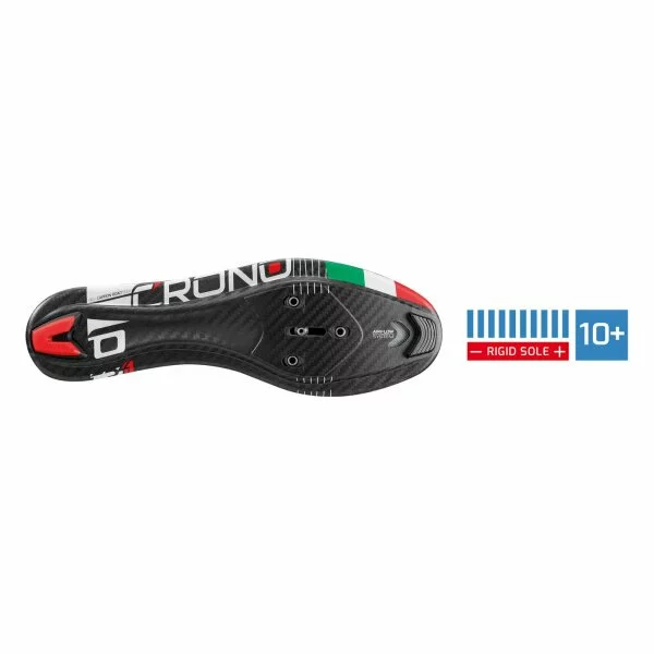 Crono CR-1 Road Rennradschuh -schwarz/rot- – Bild 2