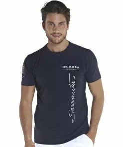 De Rosa Sessanta Black Label T-Shirt Blau