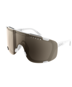 POC Sonnenbrille Devour Hydrogen White Brown/Silver Mirror Cat2
