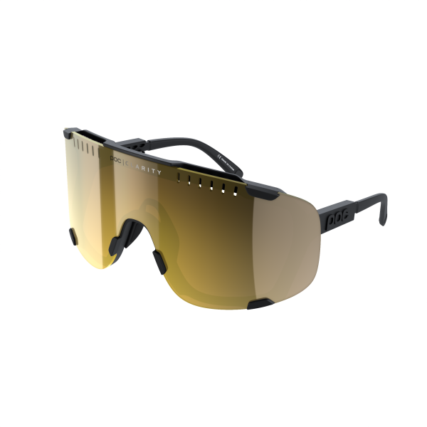 POC Sonnenbrille Devour Uranium Black Violet/Gold Mirror