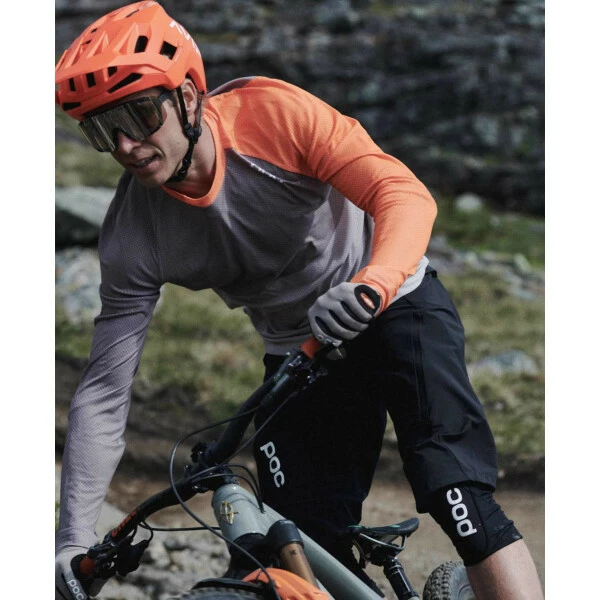 POC Sonnenbrille Devour Uranium Black Violet/Gold Mirror – Bild 4