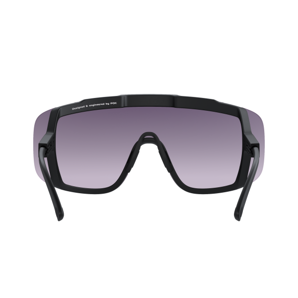 POC Sonnenbrille Devour Uranium Black Violet/Gold Mirror – Bild 5