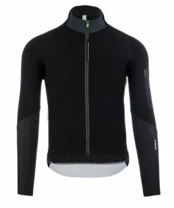 Q36.5 Langarmtrikot Hybrid Que Black