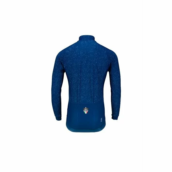 Wilier Kosmos Winter Langarmtrikot Blau – Bild 2